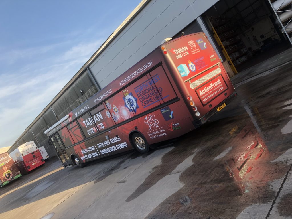 Bus Graphics Design South Wales Police Bus Wrap