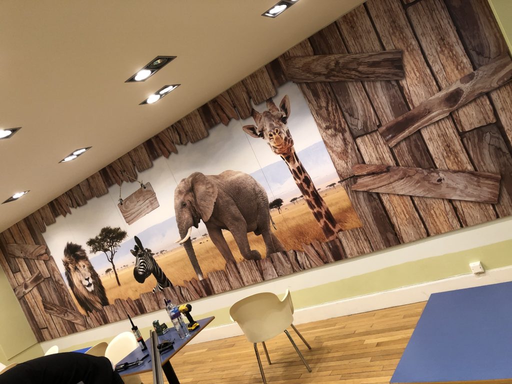 Party Room Graphics Blackpool Zoo